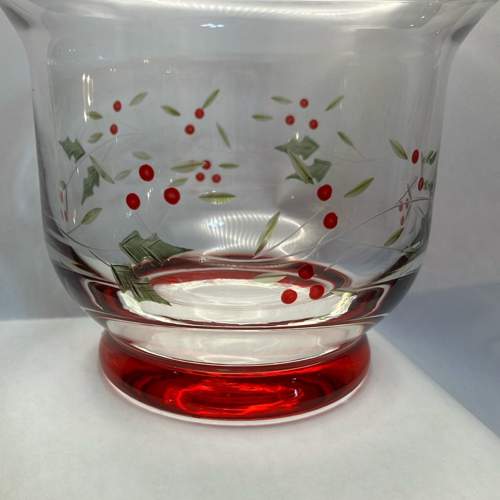 Hand painted Glass Votive Holders - Picture 3 of 14